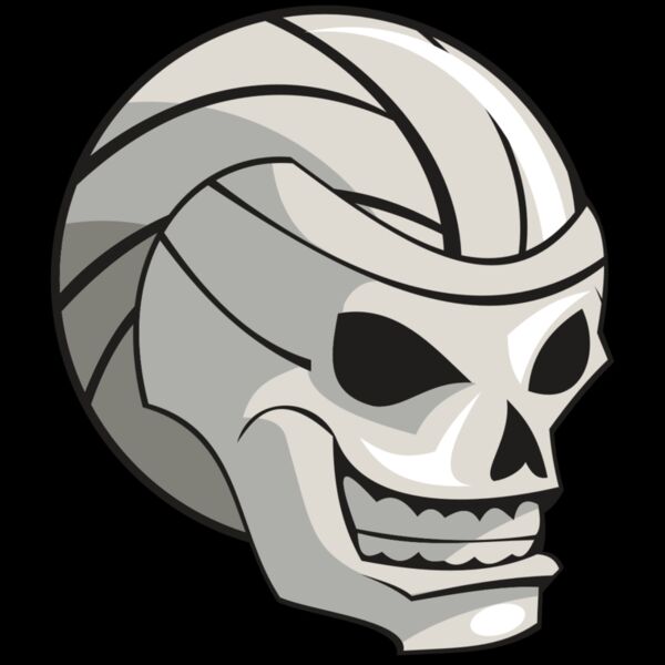 VOLLEYBALL SKULL RQC Thumbnail