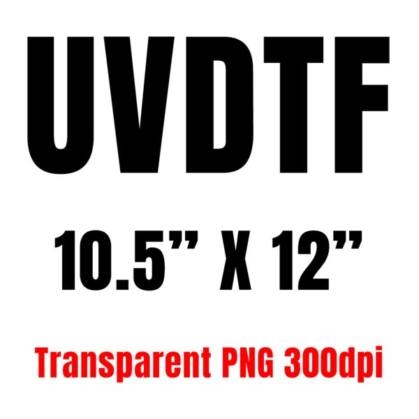 UVDTF 10.5 x 12 Thumbnail