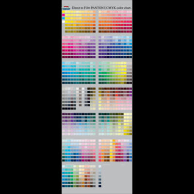 CMYK Pantone Chart Thumbnail