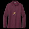 Women's Silk Touch Long Sleeve Polo Thumbnail