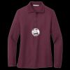 Women's Silk Touch Long Sleeve Polo Thumbnail