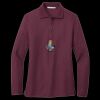 Women's Silk Touch Long Sleeve Polo Thumbnail