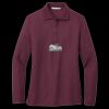 Women's Silk Touch Long Sleeve Polo Thumbnail
