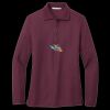 Women's Silk Touch Long Sleeve Polo Thumbnail