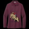 Women's Silk Touch Long Sleeve Polo Thumbnail