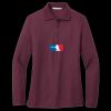 Women's Silk Touch Long Sleeve Polo Thumbnail