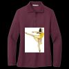Women's Silk Touch Long Sleeve Polo Thumbnail