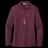 Women's Silk Touch Long Sleeve Polo Thumbnail