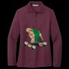 Women's Silk Touch Long Sleeve Polo Thumbnail