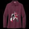Women's Silk Touch Long Sleeve Polo Thumbnail