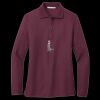 Women's Silk Touch Long Sleeve Polo Thumbnail