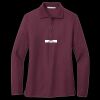 Women's Silk Touch Long Sleeve Polo Thumbnail