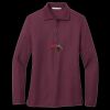 Women's Silk Touch Long Sleeve Polo Thumbnail