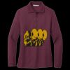 Women's Silk Touch Long Sleeve Polo Thumbnail