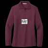 Women's Silk Touch Long Sleeve Polo Thumbnail