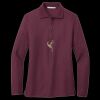 Women's Silk Touch Long Sleeve Polo Thumbnail
