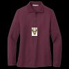 Women's Silk Touch Long Sleeve Polo Thumbnail