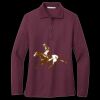 Women's Silk Touch Long Sleeve Polo Thumbnail