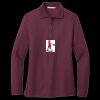 Women's Silk Touch Long Sleeve Polo Thumbnail