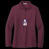 Women's Silk Touch Long Sleeve Polo Thumbnail