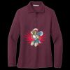 Women's Silk Touch Long Sleeve Polo Thumbnail