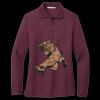 Women's Silk Touch Long Sleeve Polo Thumbnail