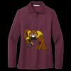 Women's Silk Touch Long Sleeve Polo Thumbnail