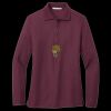 Women's Silk Touch Long Sleeve Polo Thumbnail