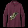Women's Silk Touch Long Sleeve Polo Thumbnail