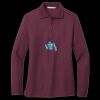 Women's Silk Touch Long Sleeve Polo Thumbnail