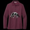 Women's Silk Touch Long Sleeve Polo Thumbnail