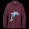 Women's Silk Touch Long Sleeve Polo Thumbnail