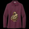 Women's Silk Touch Long Sleeve Polo Thumbnail