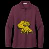 Women's Silk Touch Long Sleeve Polo Thumbnail