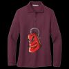 Women's Silk Touch Long Sleeve Polo Thumbnail