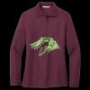 Women's Silk Touch Long Sleeve Polo Thumbnail