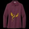 Women's Silk Touch Long Sleeve Polo Thumbnail
