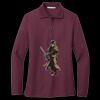 Women's Silk Touch Long Sleeve Polo Thumbnail