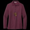 Women's Silk Touch Long Sleeve Polo Thumbnail