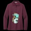 Women's Silk Touch Long Sleeve Polo Thumbnail