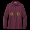 Women's Silk Touch Long Sleeve Polo Thumbnail