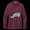 Women's Silk Touch Long Sleeve Polo Thumbnail
