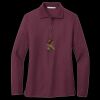 Women's Silk Touch Long Sleeve Polo Thumbnail