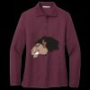 Women's Silk Touch Long Sleeve Polo Thumbnail