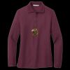 Women's Silk Touch Long Sleeve Polo Thumbnail