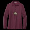 Women's Silk Touch Long Sleeve Polo Thumbnail
