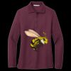 Women's Silk Touch Long Sleeve Polo Thumbnail