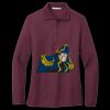 Women's Silk Touch Long Sleeve Polo Thumbnail