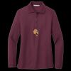Women's Silk Touch Long Sleeve Polo Thumbnail