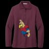 Women's Silk Touch Long Sleeve Polo Thumbnail